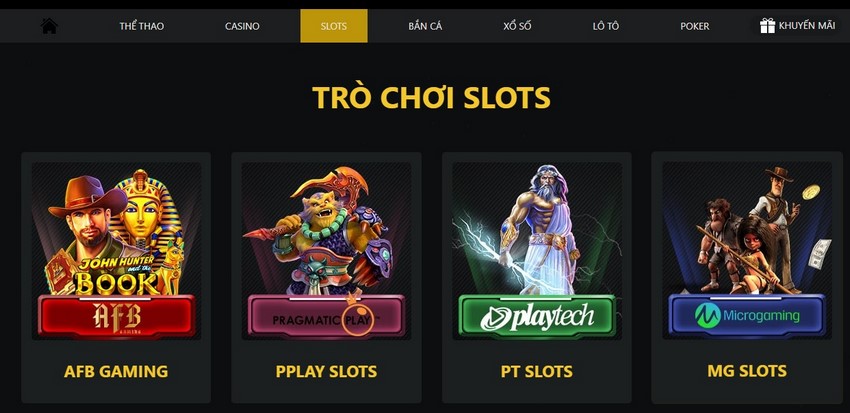 Slot game với đa dạng nội dung và chủ đề